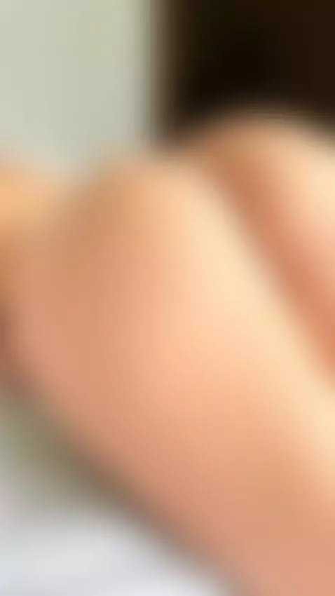 18+ Juicy nude ass spread on bed, sheer tease outdoors. by adelka2003