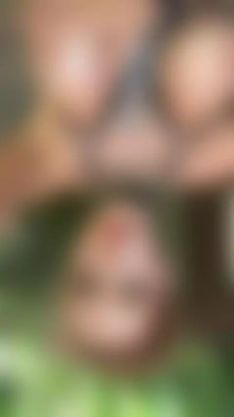 18+ Upside-down nude tits in sexy black harness. by adelka2003