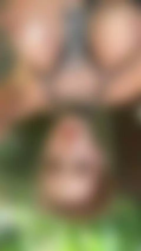 18+ Upside-down sexy nude tits in harness, tattooed tease. by adelka2003