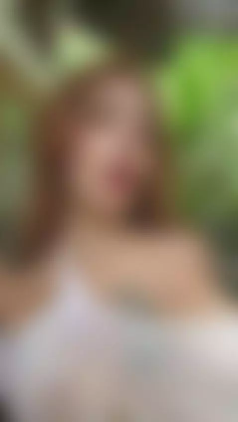 18+ Redhead's perky nude tits in sheer mesh, tongue tease. by adelka2003