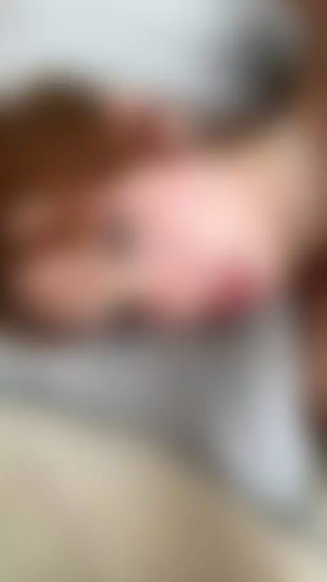 18+ Sultry redhead nude, parted lips and bare shoulders teas... by adelka2003