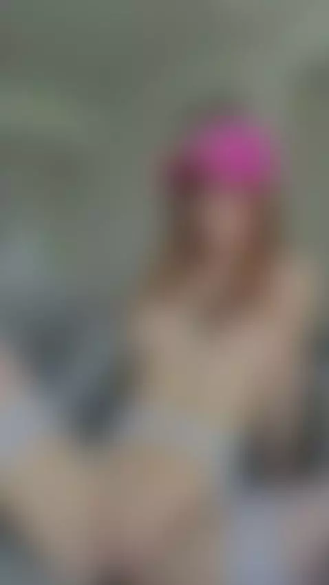 18+ Redhead bunny teasing nude tits and spread pussy. by adelka2003