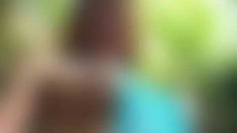 18+ Redhead's perky nude tits with rose tattoo, sexy outdoor... by adelka2003