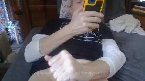 Top down view of Joseph Isaac Bagley jerking off for all His... by tipofthespear948