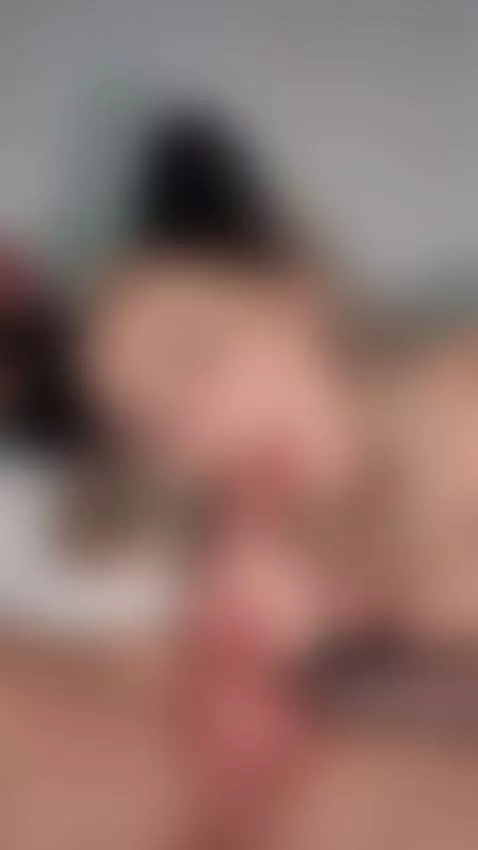 Petite girl trying to deep throat a huge cock by b1gtheo