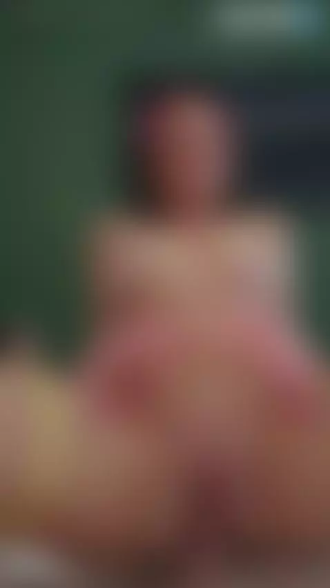 shaved pussy girl riding hard huge cock while on top by b1gtheo