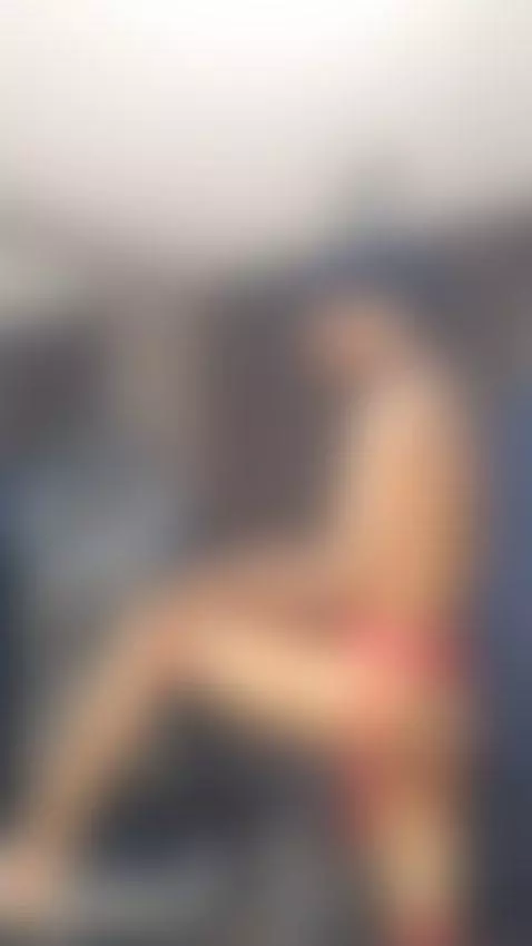 Sexy black man in red lingerie and big penis by erickcarmack