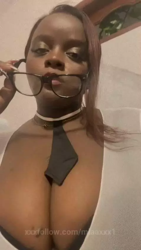 Your favorite secretary is ready to take care of you… 💋📎 by miaaxxx1