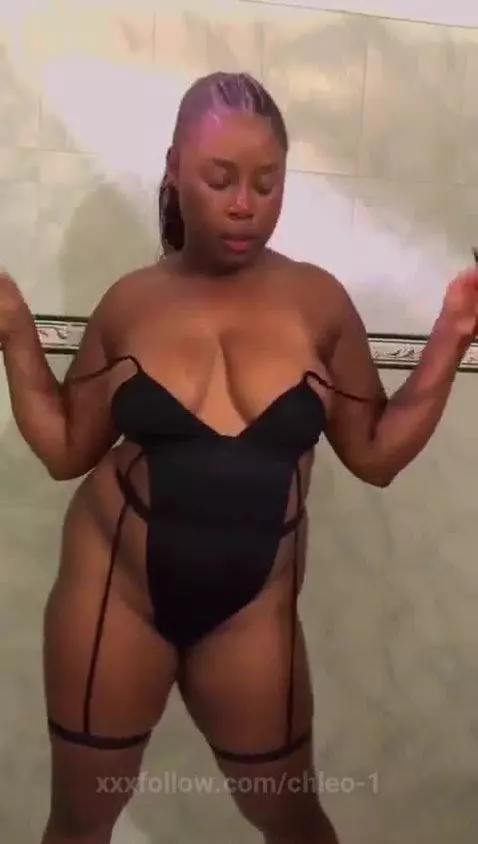 My big breasts in the air by chleo-1