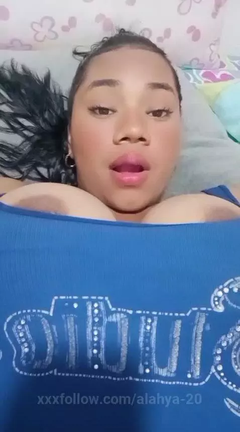 My huge tits explode with pleasure by alahya-20
