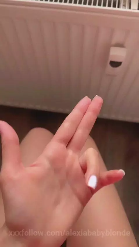 masturbation, pussy, anal by alexiababyblonde