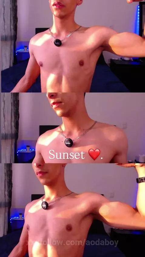 sunset nipples by aodaboy