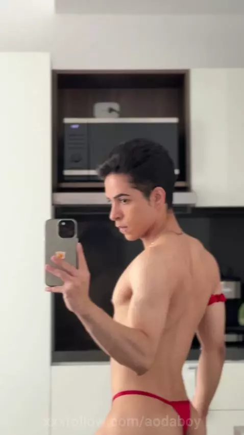 Male ass thong by aodaboy