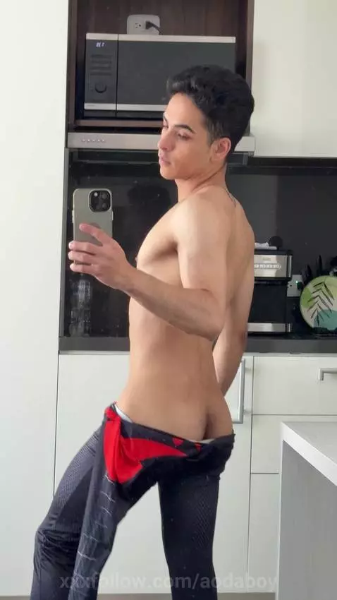 ass spiderman by aodaboy