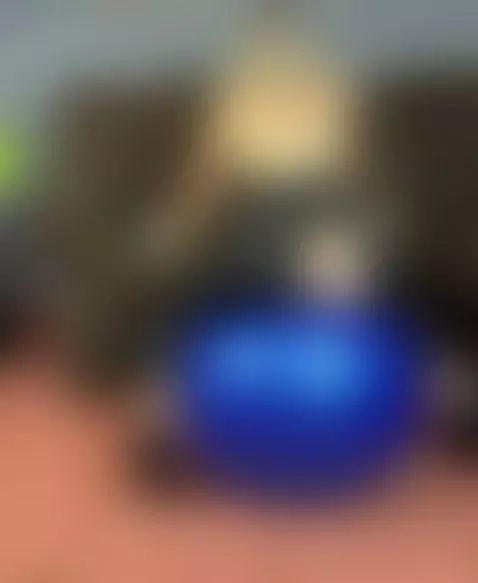 bouncing on my yoga ball by camilaplayfull