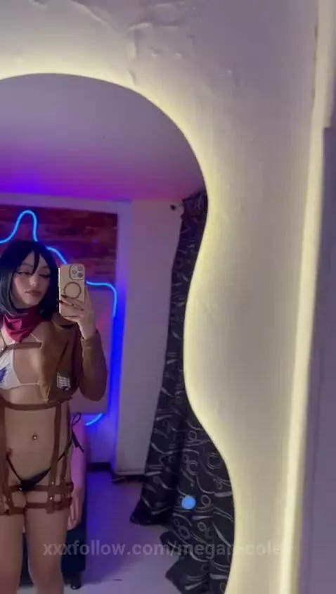 mikasa attack on titan ⚔️ cosplay by megan-cole1