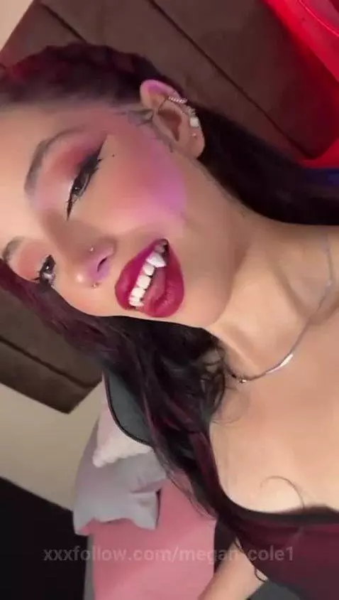 in dress and with nothing underneath 🫦 by megan-cole1