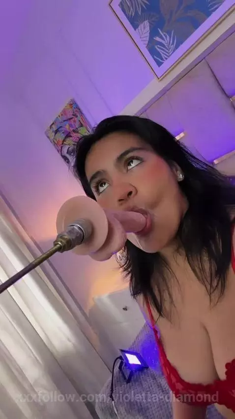 Put your cock to the bottom by violetta-diamond