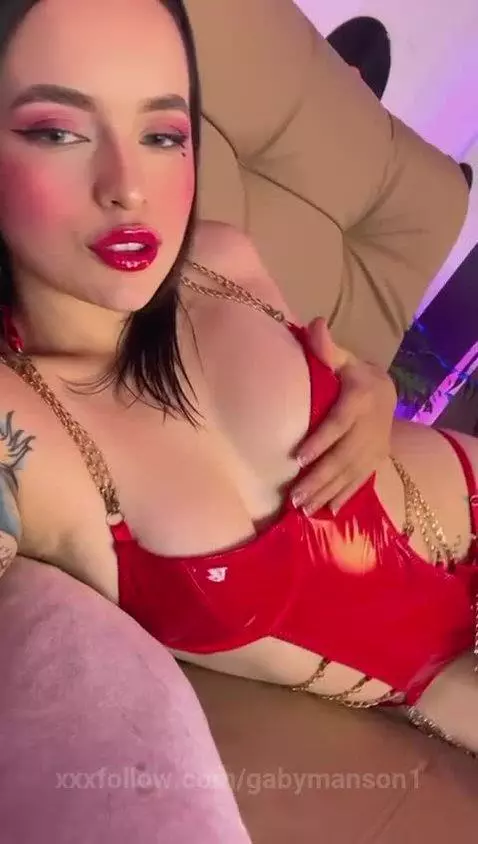 Scarlet Temptation — Touch if You Can by gabymanson1