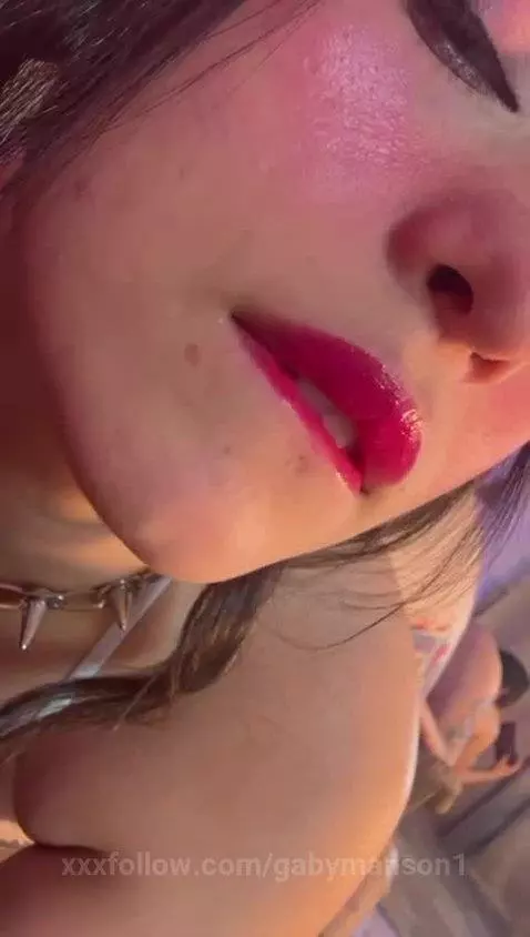 I want feel the taste of you on my lips💦 by gabymanson1