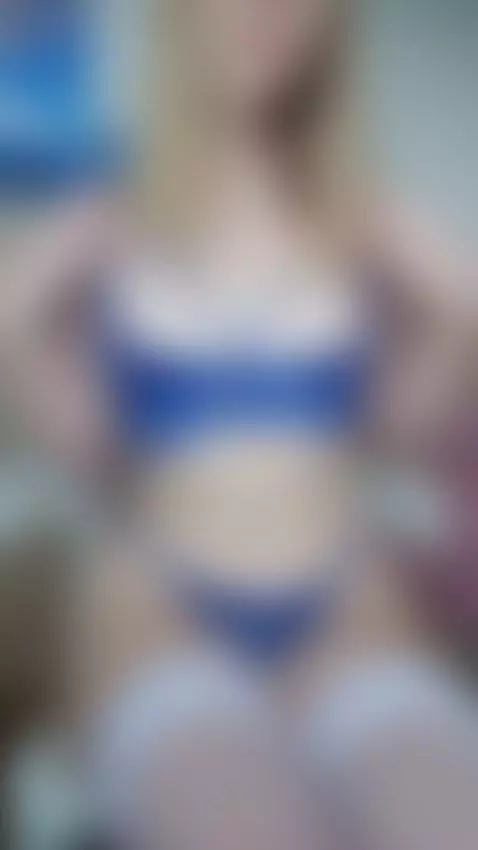 The perfect blue lingerie set by sweetyhanna