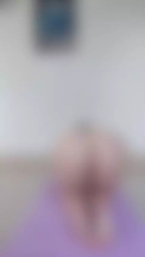 Naked yoga is much more pleasant by sweetyhanna