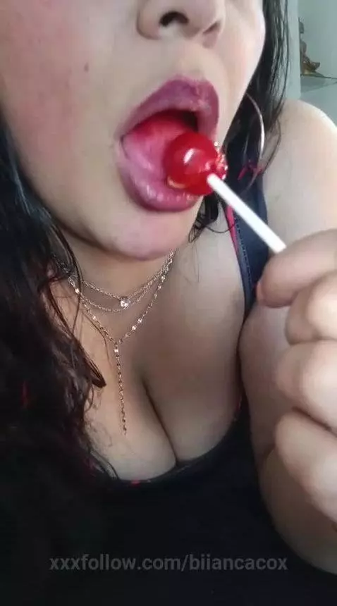 I want to lick your cock like this caramel by biiancacox