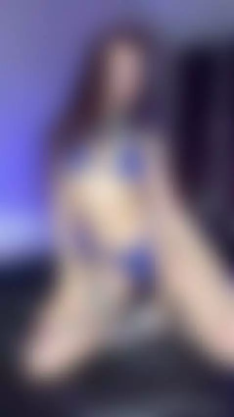 I'm without a blue sexy swimsuit on my OnlyFans💙💦 by daissyy