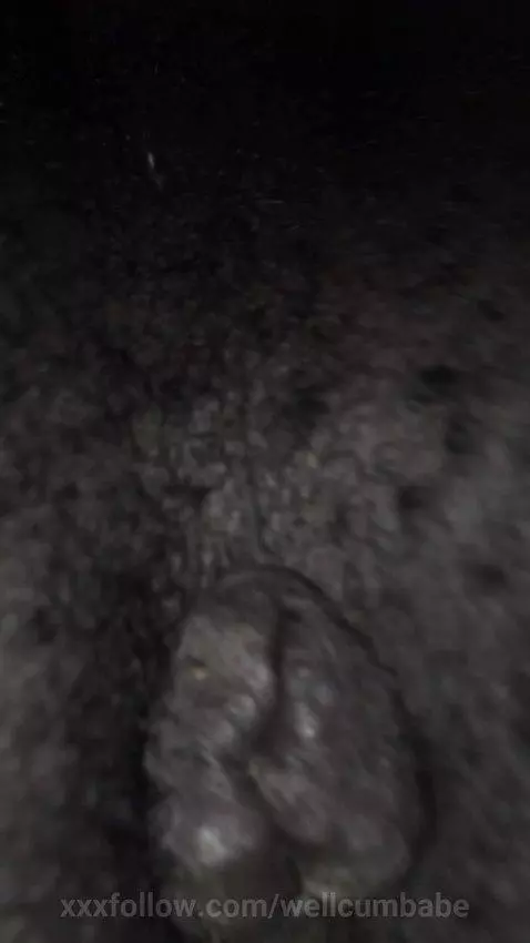 CLOSE UP BLACK ANUS  BACKGROUND. by wellcumbabe