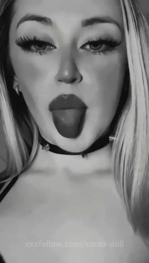 You want kiss my lips ? by saraa-doll