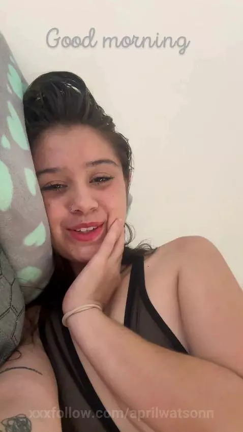 Good morning my love ❤️‍🔥 POV: you wake up in my Room 💋 by aprilwatsonn