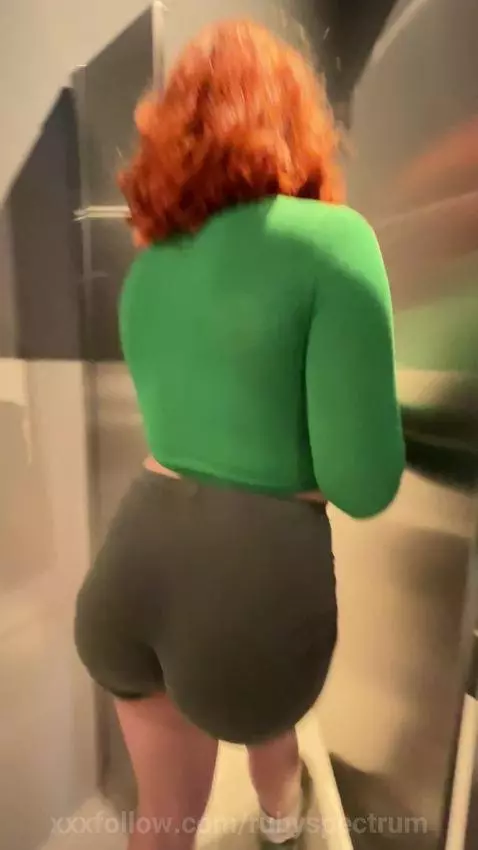 Shall we go to the gym bathroom? by rubyspectrum