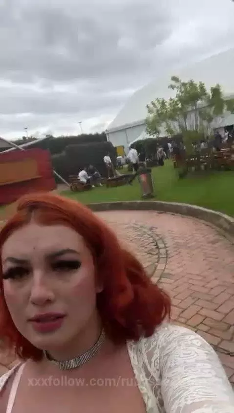 I love to take my boobs out on the street by rubyspectrum