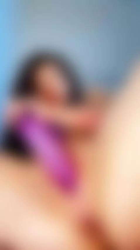 Slow then fast dildo ride till I cum hard 👅 Sub OF by lilyrush