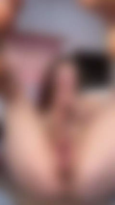 Sweet chubby teen pink pussy glistening wet on natural curve... by lilyrush