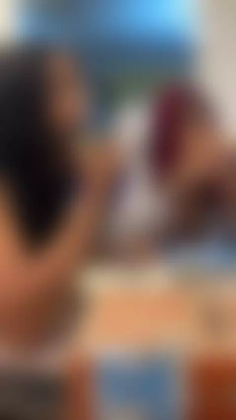 How deep do you think your cock goes in my mouth? 🥵 by ririibrunette