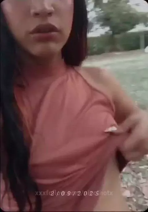 show titis in public by nicolhotx