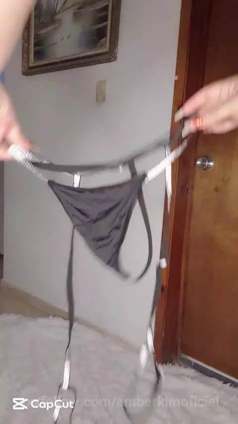 My ass explodes 💥 with desire to have you inside me 🩵🩵 by amberkimoficial