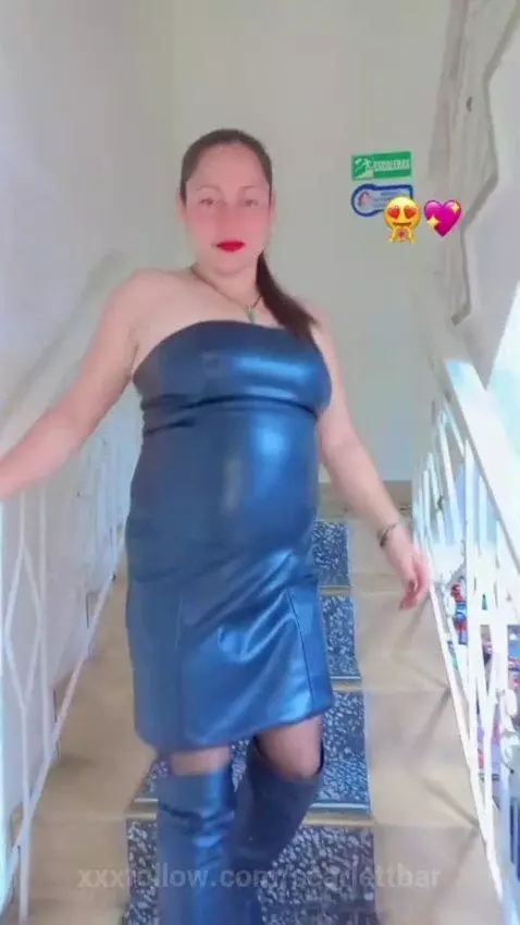 Do you like my leather dress? by scarlettbar