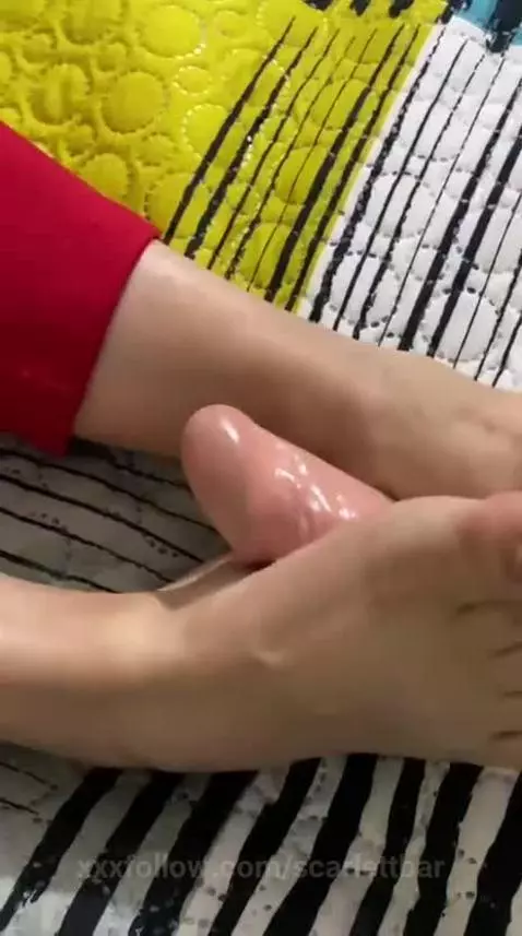 How nice to have your cock at my feet by scarlettbar