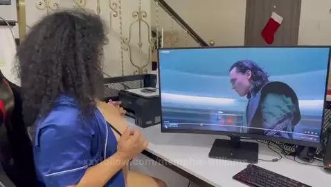 When Loki smiles like that... you know something naughty is ... by memphis-williams