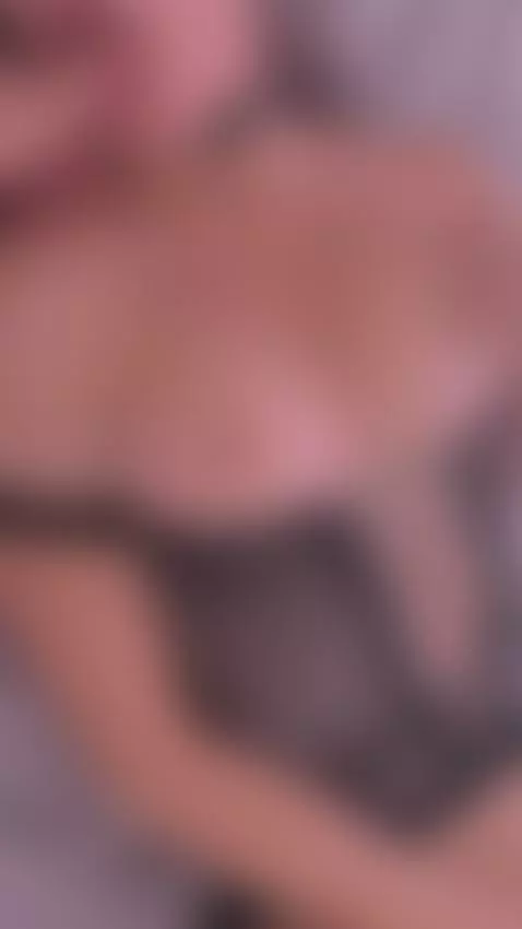 Sexy kawaii babe in black mesh underwear with bare natural b... by kimysenpai