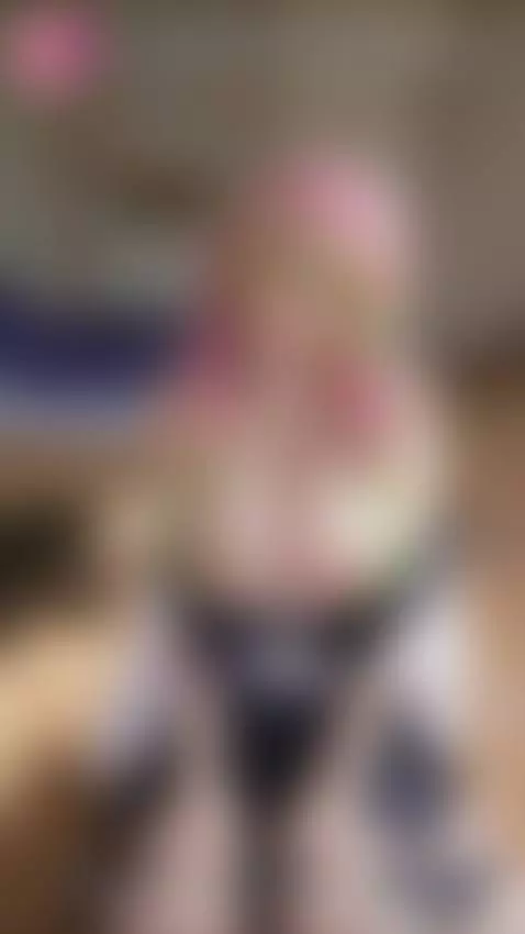 Mitsuri Kanroji cosplay nude boobs compilation by kimysenpai