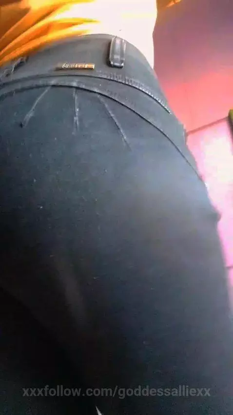 Do you like how I model these jeans slowly? 😏🔥 by goddessalliexx