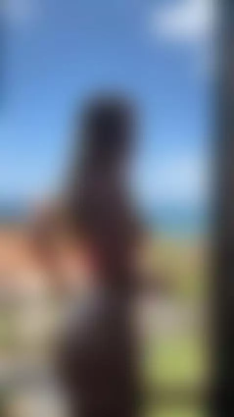 You wanna taste my ass on this balcony? 😋 by gingertee