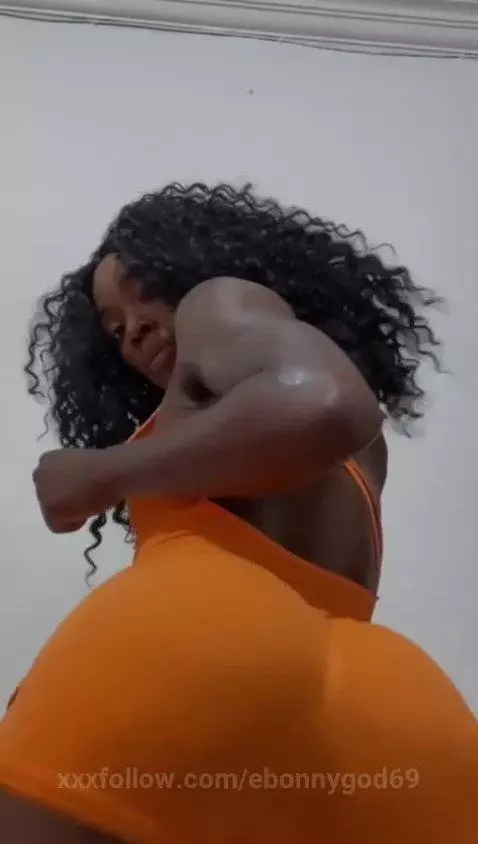 "Can you handle this view?" 🍑🔥 by ebonnygod69