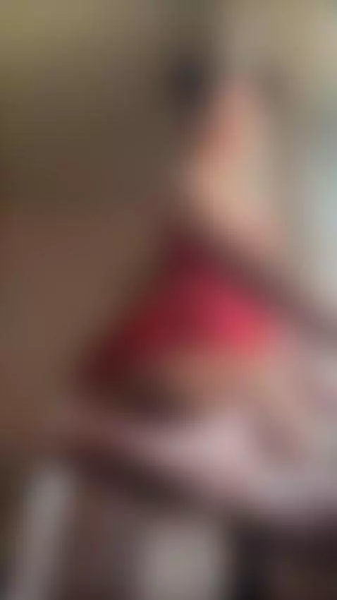 Red dress tease with a foot in your face by holyharlott