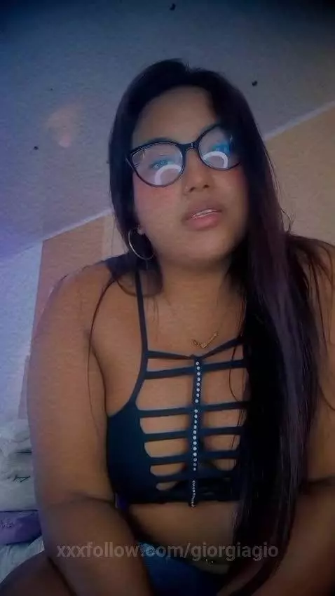 I’m your horny slut with glasses ready for your cock 👓😈🍆🔥 by giorgiagio