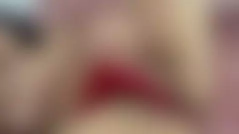 in my bed full with my red lingerie panty and bush by serenaabbylove