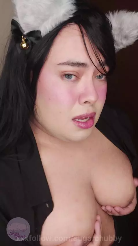 Wearing my cutest ears and showing off what’s underneath… do... by sugarchubby